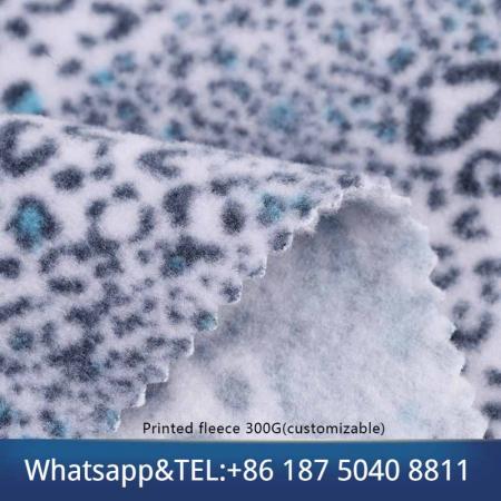 paw print fleece